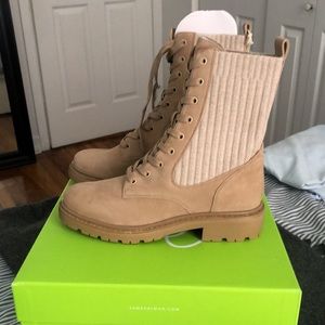 Sam Edelman NWT Lydell sesame suede boots